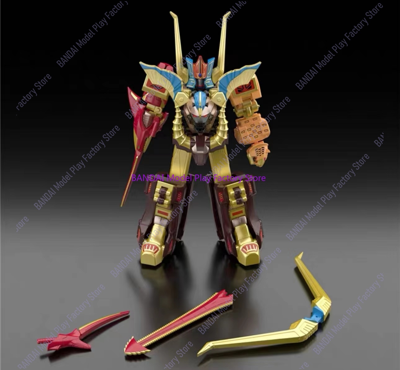 Model Kit Gurren Lagann - Bandai Figur Anime Asli Hyakujuu Sentai
