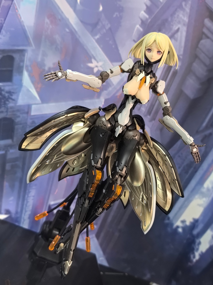 Model Kit Mecha Girl - In Stock Original Rosado Starflower Lily