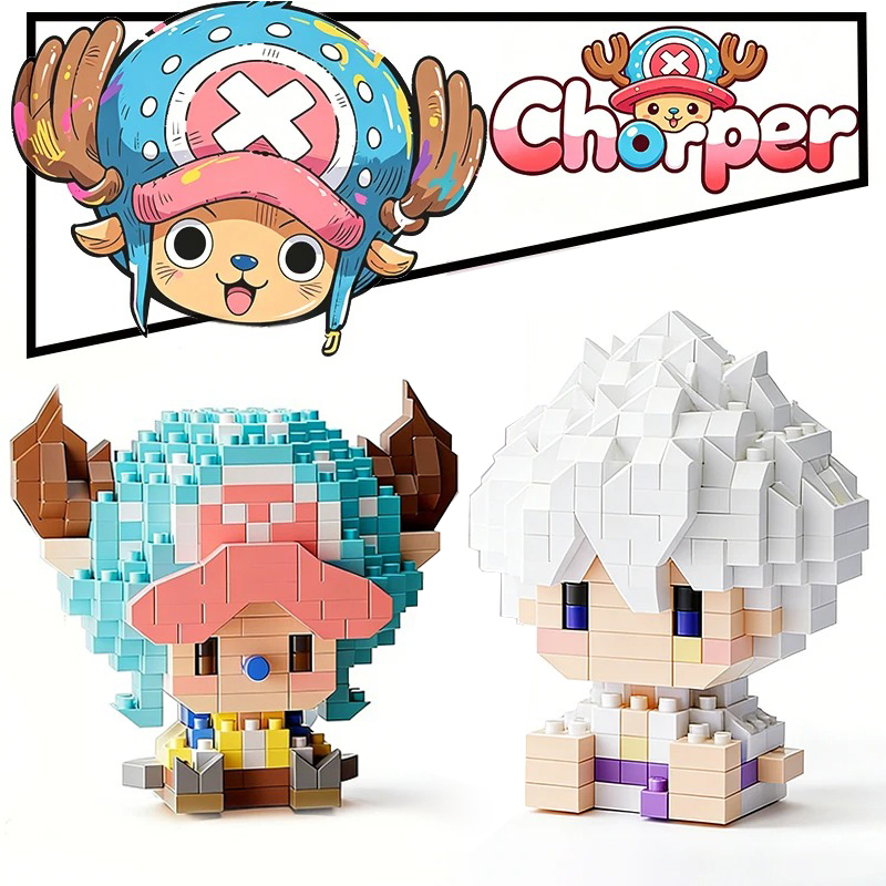 Model Kit Chopper - Anime Building Block Chopper Buggy Assembly