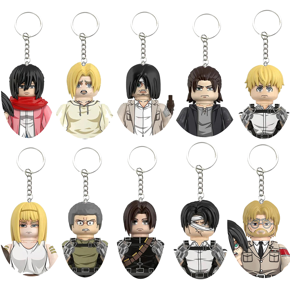 Model Kit Mecha Girl - New Attack on Titan Minifigure Keychain