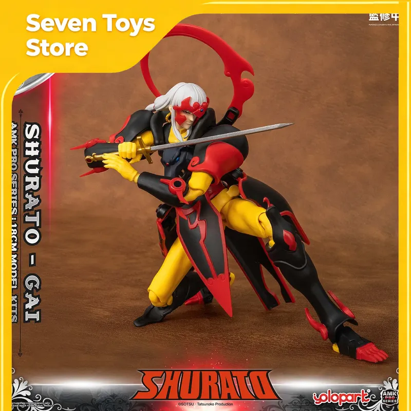 Model Kit Gurren Lagann - Yolopark Amk Pro Shurato Gai Action