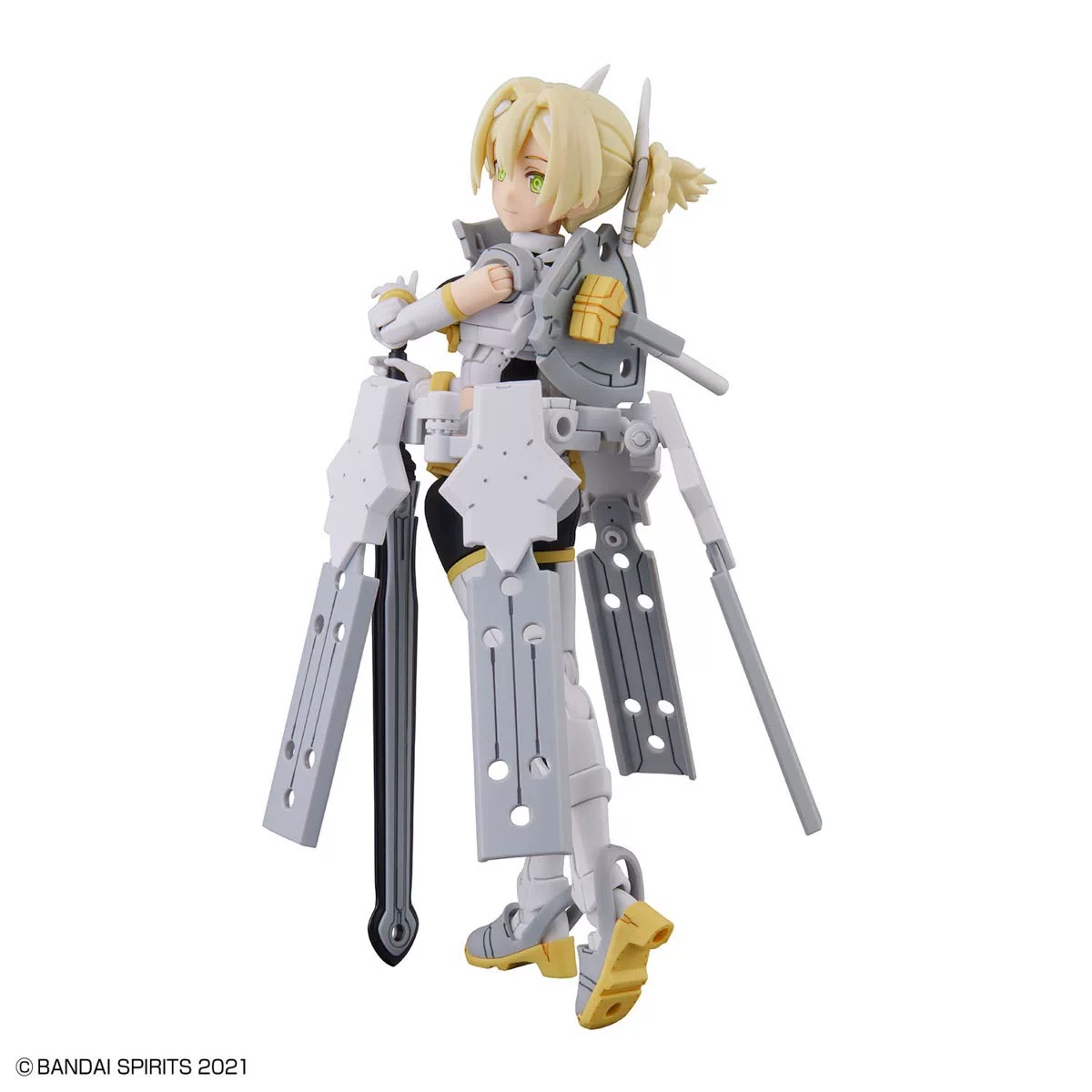 In Stock Bandai 30MS SIS-F00 Y - Model Kit Mecha Girl ulasan dan harga