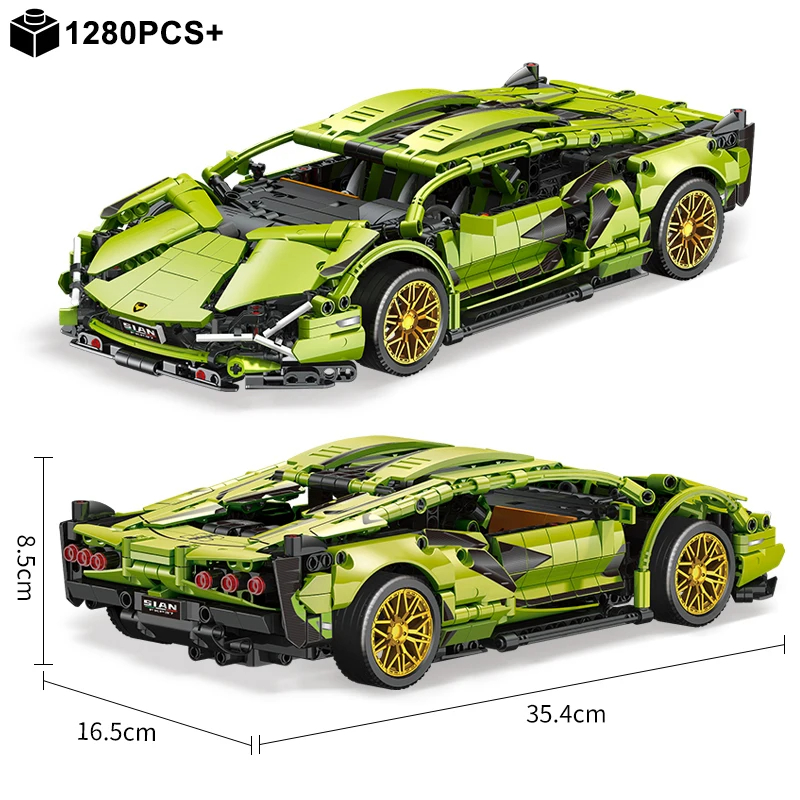 Technical Super Speed Sports C - Model Kit Lamborghini ulasan dan harga
