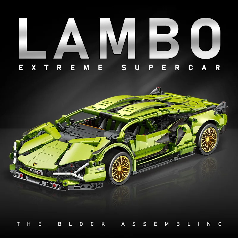 Technical Super Speed Sports C - Model Kit Lamborghini ulasan dan harga