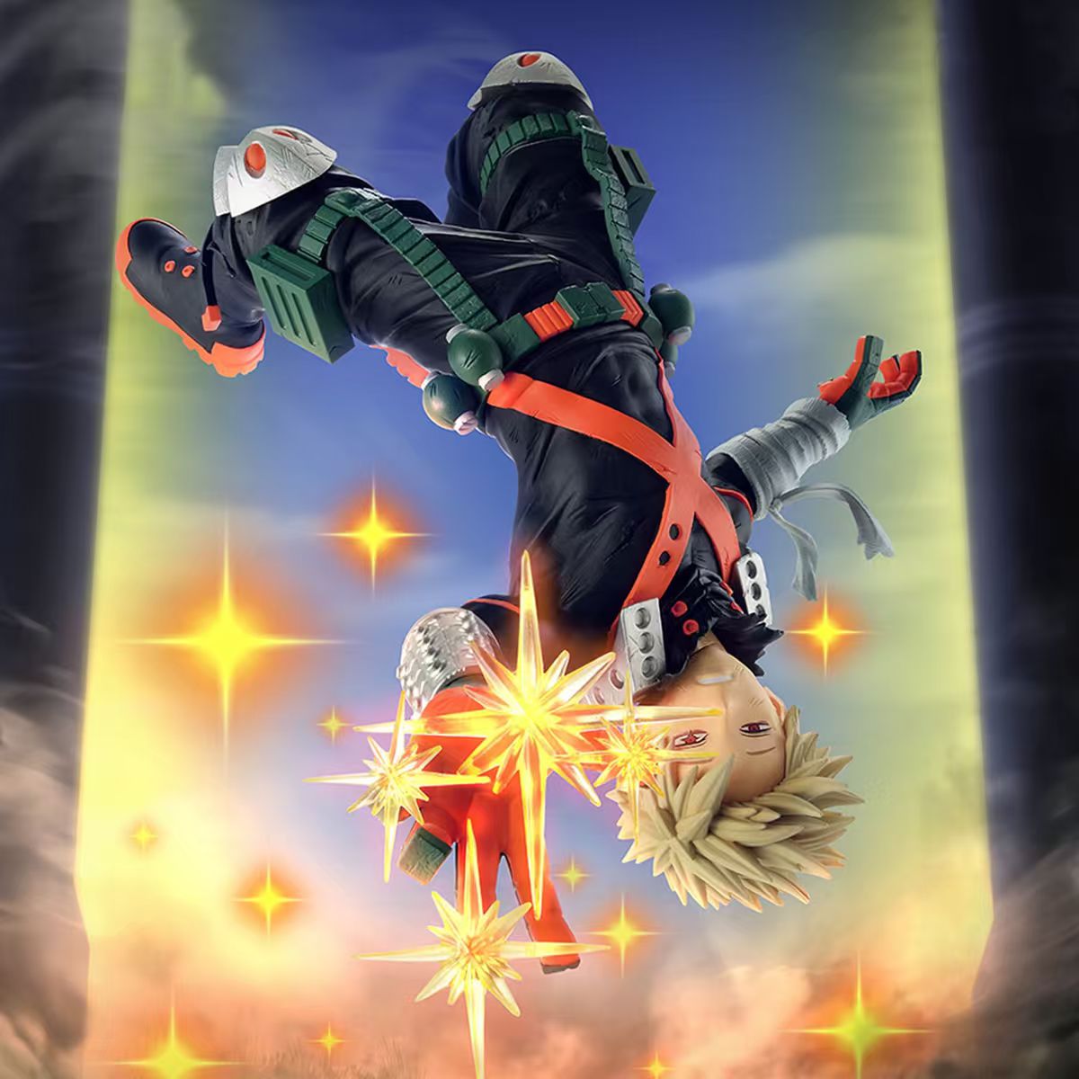 Katsuki Bakugo, My Hero, Anime - Model Kit Gurren Lagann ulasan dan harga