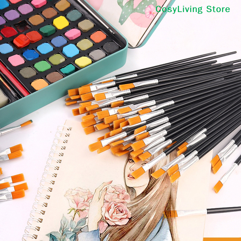[CL]Painting Brushes Set Art R - Model Kit Acrylic Paint ulasan dan harga