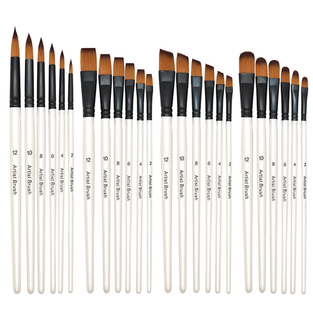 6pcs Artist Paint Brushes Set  - Model Kit Acrylic Paint ulasan dan harga