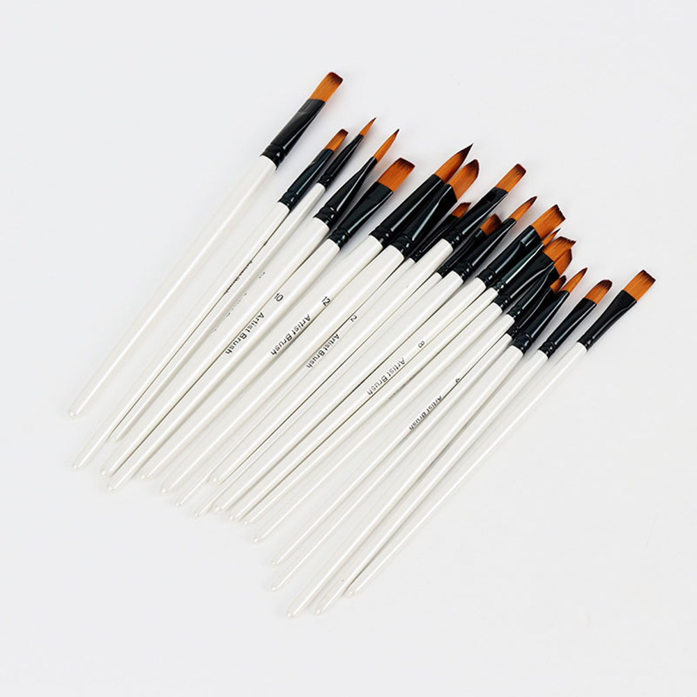 6pcs Artist Paint Brushes Set  - Model Kit Acrylic Paint ulasan dan harga