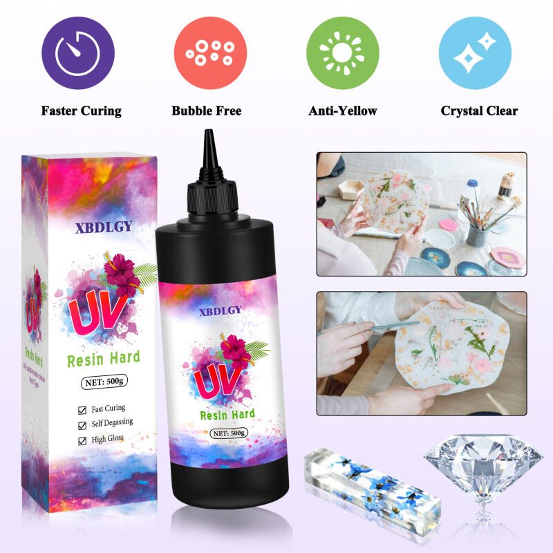 200g/250g/500g UV Resin Hard G - Model Kit Resin ulasan dan harga