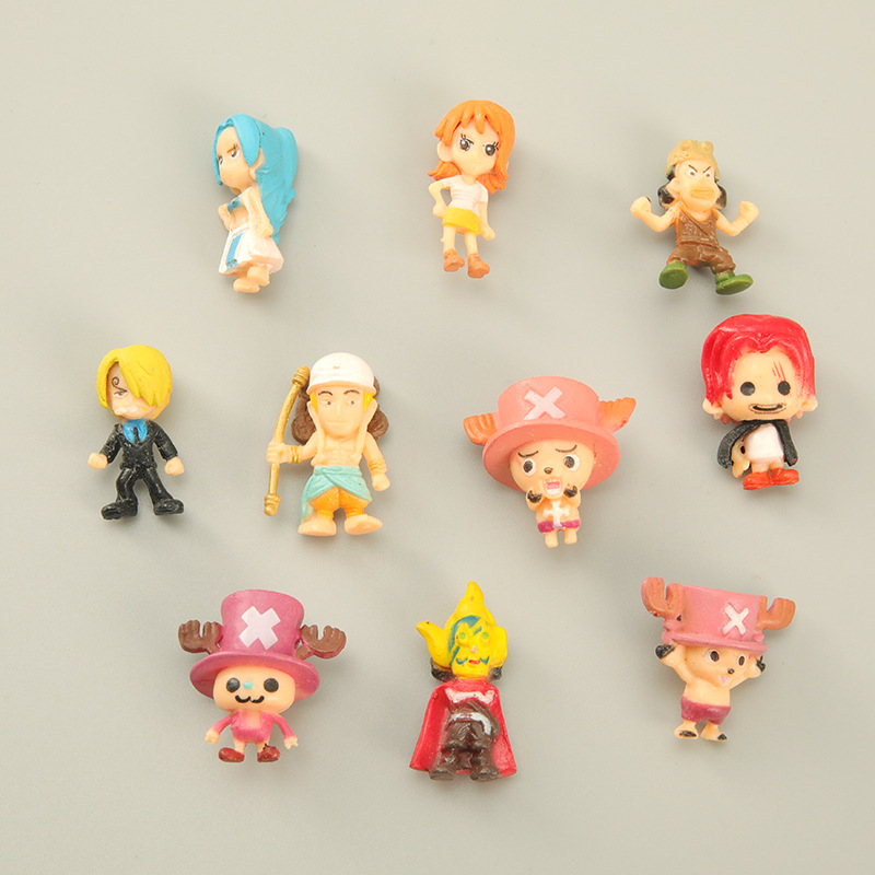 6-12Pcs/Set One Piece Monkey D - Model Kit Chopper ulasan dan harga