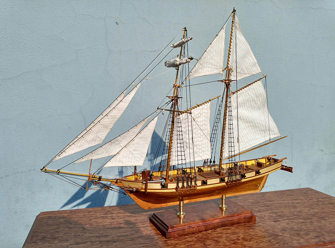 1/96 Classics Antique Ship Mod - Model Kit Yacht ulasan dan harga