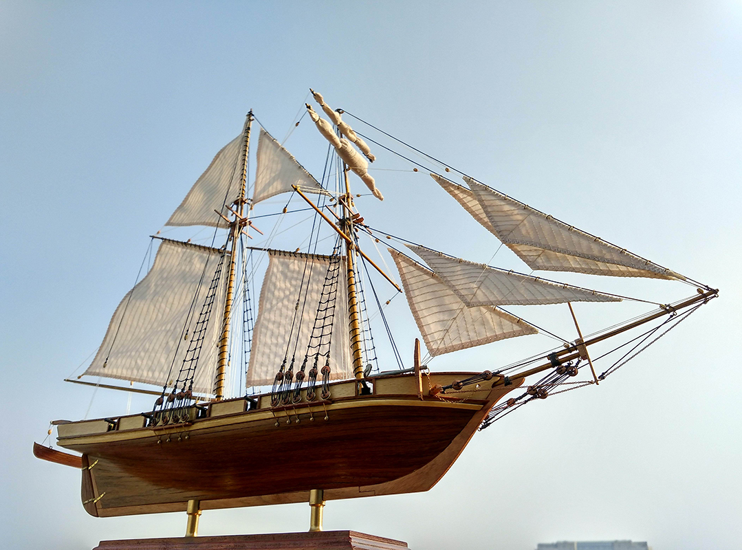 1/96 Classics Antique Ship Mod - Model Kit Yacht ulasan dan harga