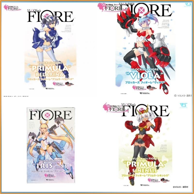 2026 Genuine Vlocker'S Fiore S - Model Kit Mecha Girl ulasan dan harga