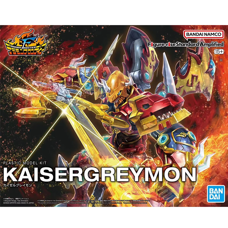 Bandai Figure-rise Standard Am - Model Kit Kaisergreymon ulasan dan harga