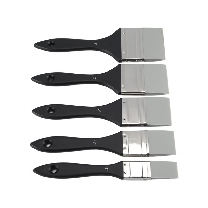 5Pcs Silicone Paint Brush Set, - Model Kit Acrylic Paint ulasan dan harga