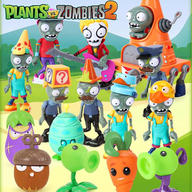 New Plants vs Zombies 2 Peasho - Model Kit Zombie ulasan dan harga