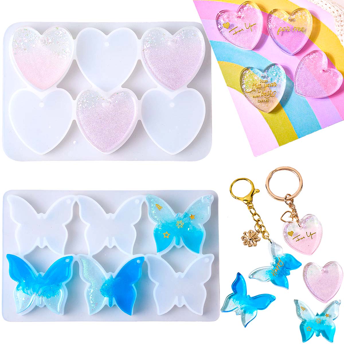 Six-hole with Holes Earring Si - Model Kit Resin ulasan dan harga