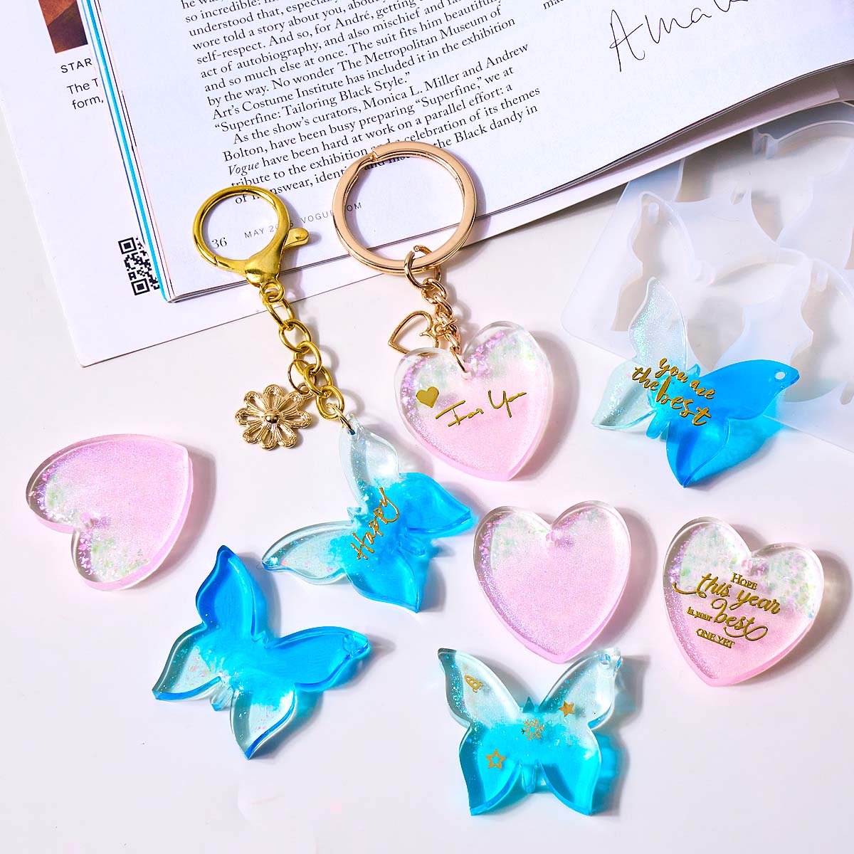 Six-hole with Holes Earring Si - Model Kit Resin ulasan dan harga