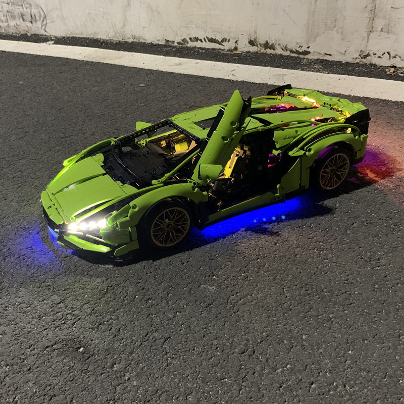 APP RC LED Light set for Lambo - Model Kit Lamborghini ulasan dan harga
