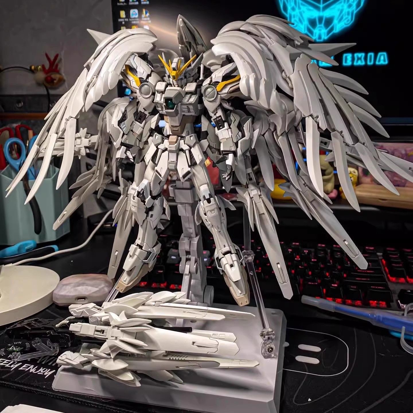 In Stock Daban 8827 Wing Zero  - Model Kit Gundam Mg ulasan dan harga