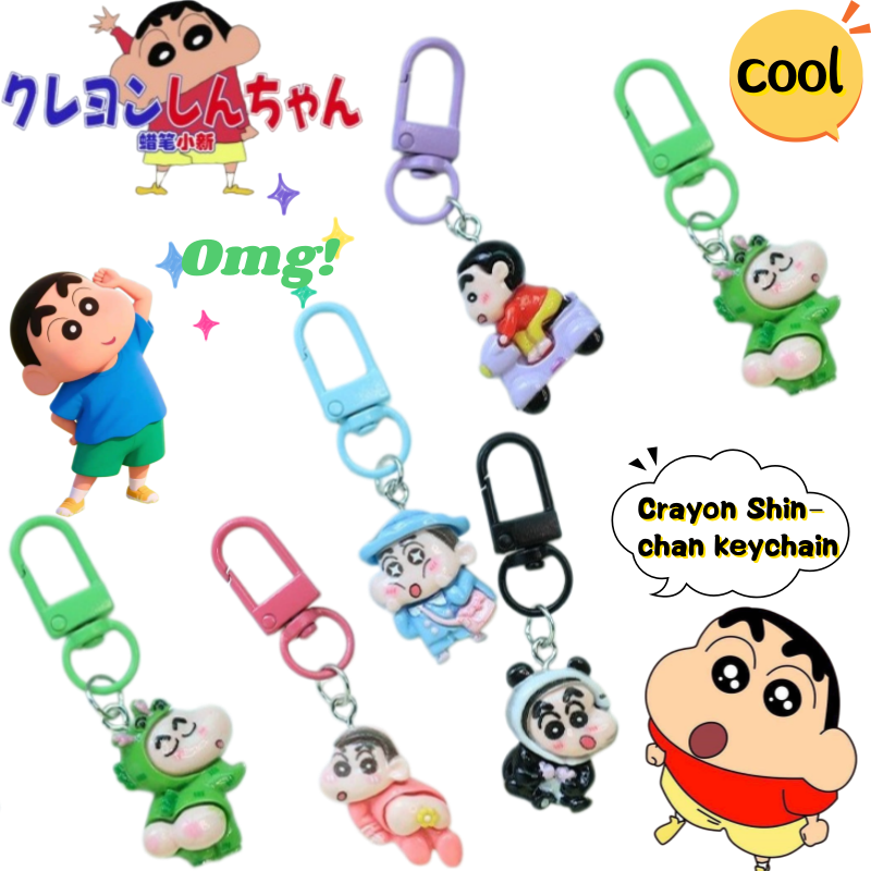 Crayon Shin-chan Keychain High - Model Kit Resin ulasan dan harga