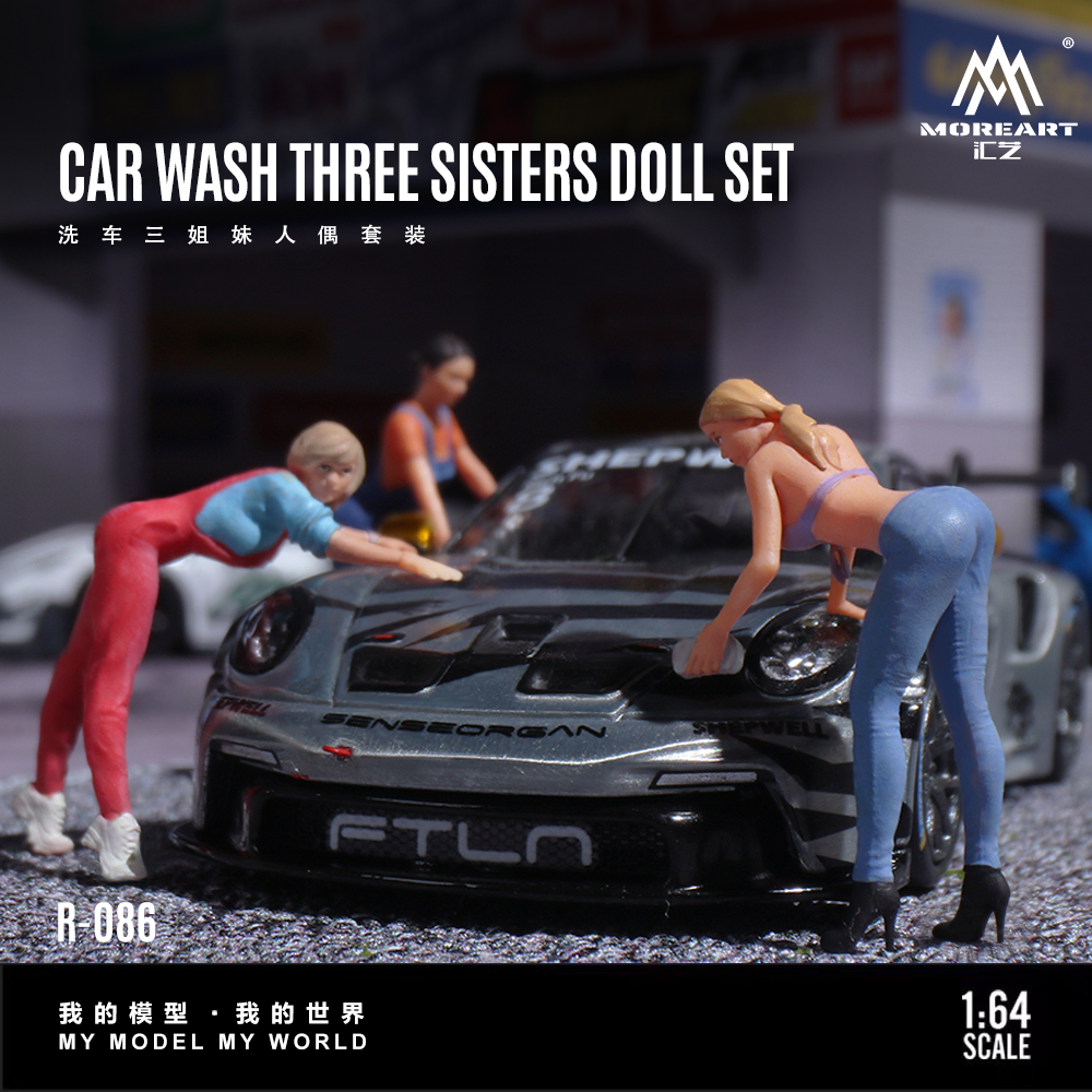 More Art 1:64 Three Sisters Ca - Model Kit Resin ulasan dan harga