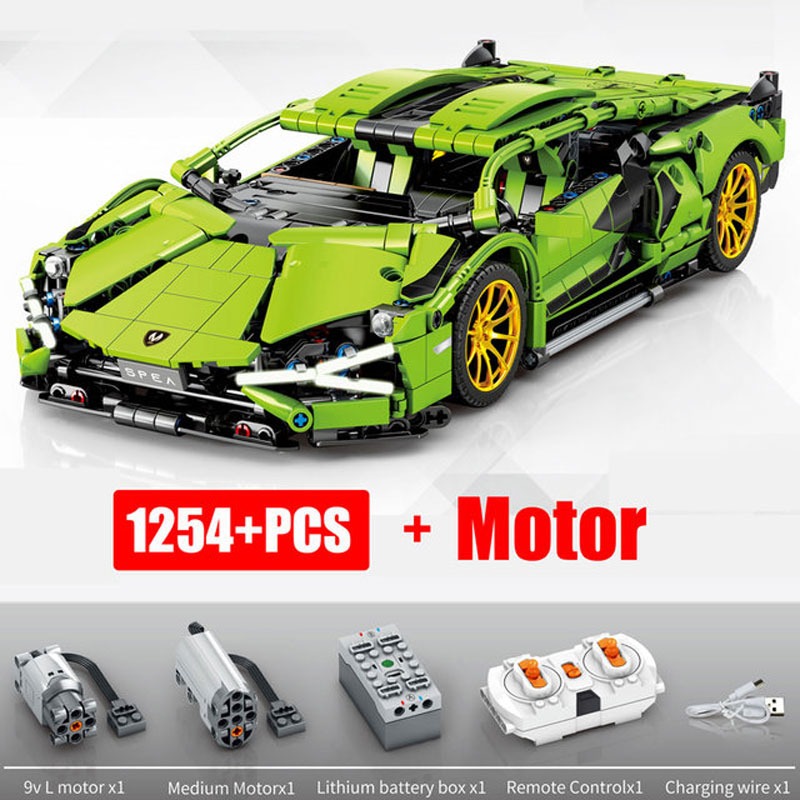 High Tech Racing Car Lambor Si - Model Kit Lamborghini ulasan dan harga