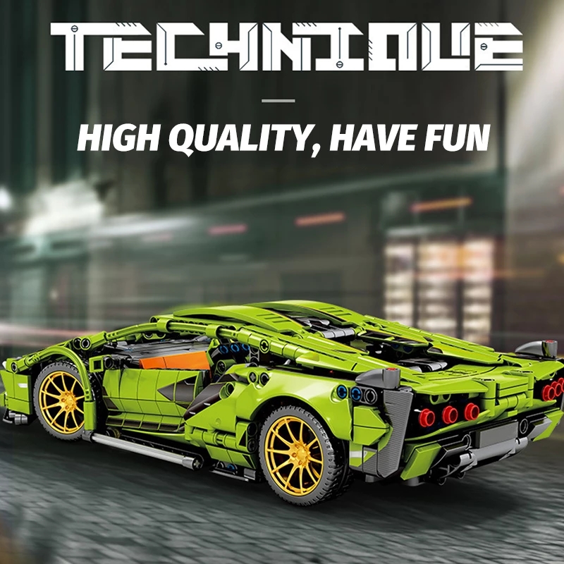 High Tech Racing Car Lambor Si - Model Kit Lamborghini ulasan dan harga