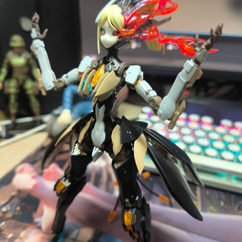 In Stock Original Rosado Starf - Model Kit Mecha Girl ulasan dan harga
