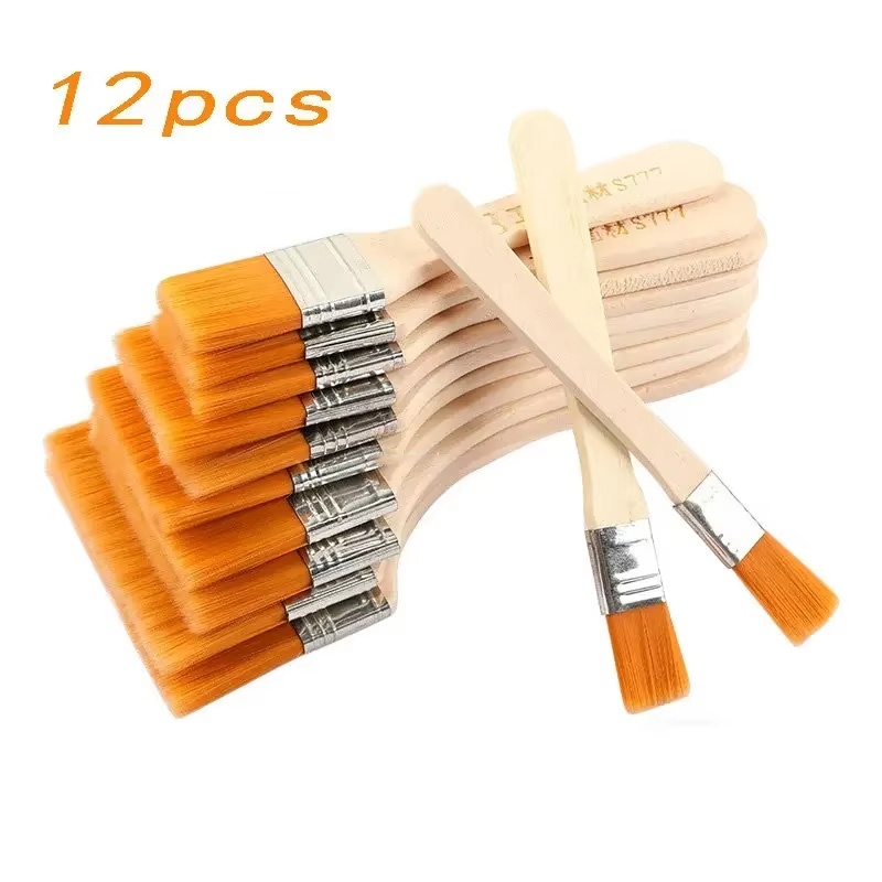 12Pcs/Set Memory Nylon Paint B - Model Kit Acrylic Paint ulasan dan harga