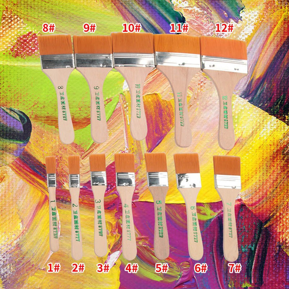 12Pcs/Set Memory Nylon Paint B - Model Kit Acrylic Paint ulasan dan harga