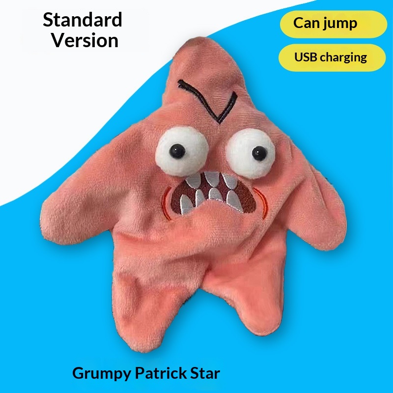 New Angry Patrick Star Keychai - Model Kit Accessories ulasan dan harga