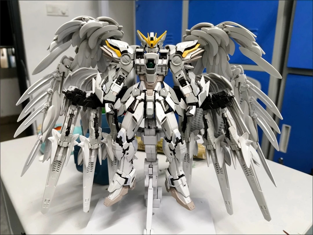 Daban 8827 MG 1/100 Wing Snow  - Model Kit Gundam Mg ulasan dan harga