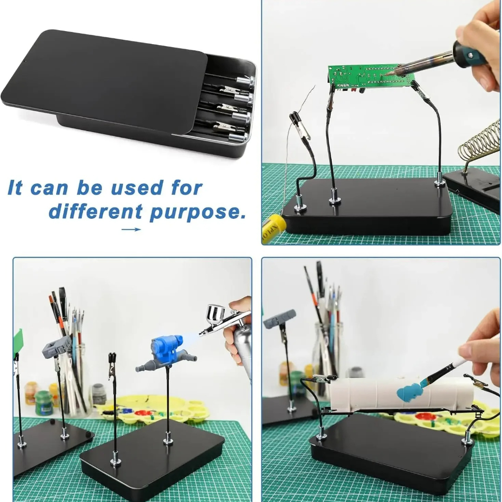 Model Painting Stand Base Hold - Model Kit Paint Set ulasan dan harga