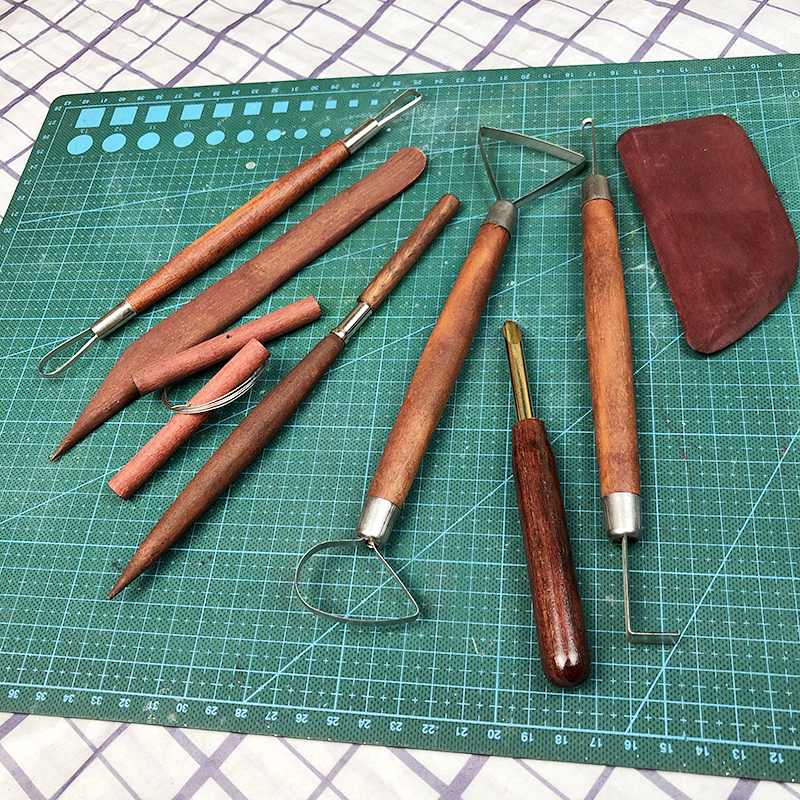 Basic Pottery Tools Kit for Ce - Model Kit Studio ulasan dan harga
