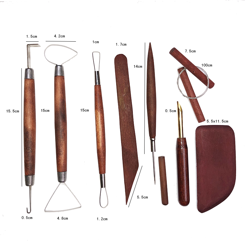 Basic Pottery Tools Kit for Ce - Model Kit Studio ulasan dan harga