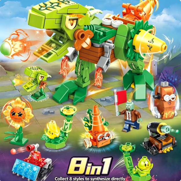 Plants vs. Zombies Battle of t - Model Kit Vs Figure ulasan dan harga