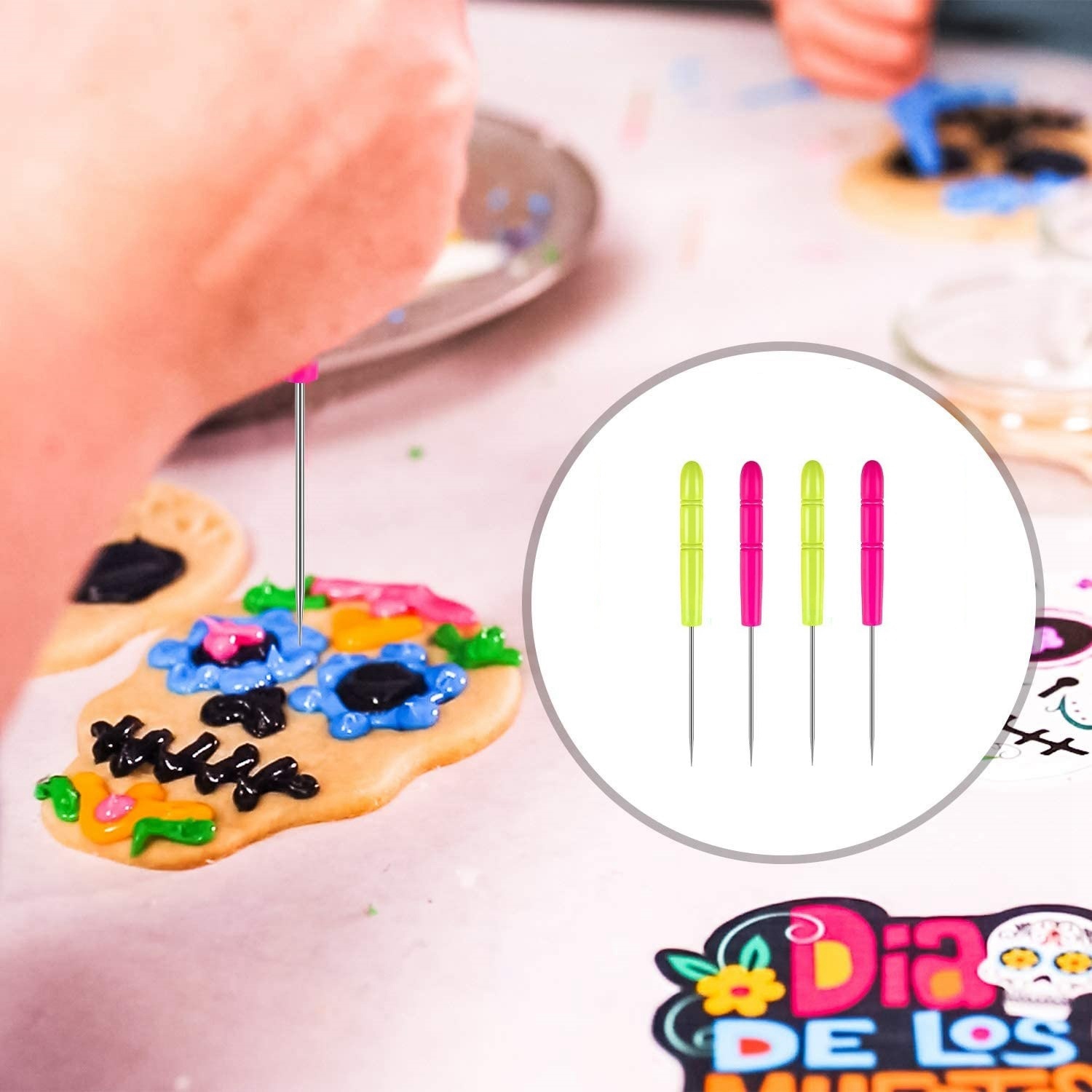 J1UL1N 24 Pcs Cookie Decoratin - Model Kit Tweezers ulasan dan harga