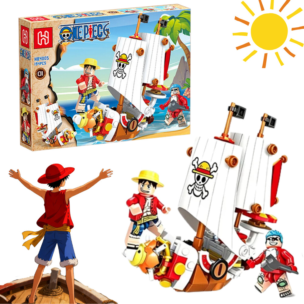 **Anime One Piece Thousand Sun - Model Kit Thousand Sunny ulasan dan harga