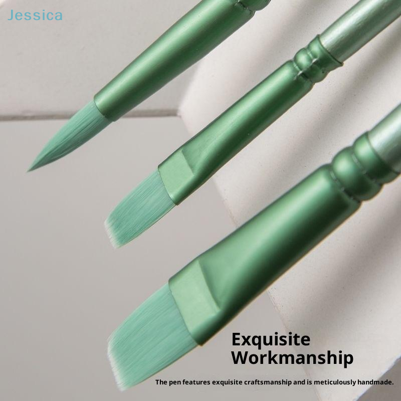 ♥Nylon Bristle Wooden Handle P - Model Kit Acrylic Paint ulasan dan harga