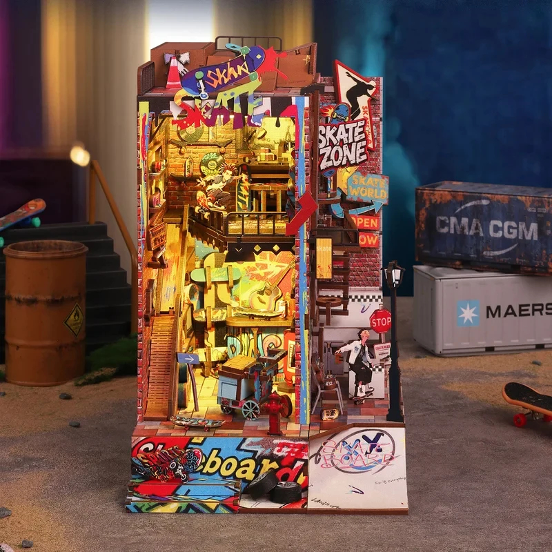 Wooden Skateboarding Competiti - Model Kit Competition ulasan dan harga