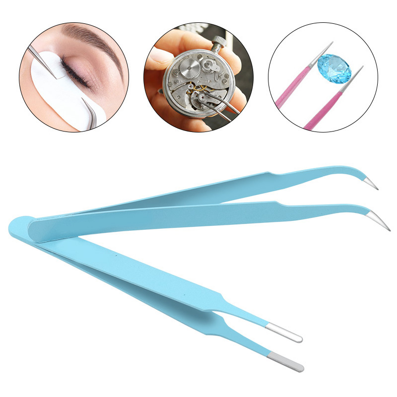 6PCs ESD Anti-Static Stainless - Model Kit Tweezers ulasan dan harga