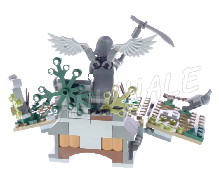 208pcs Magical World of Wizard - Model Kit Mecha Girl ulasan dan harga