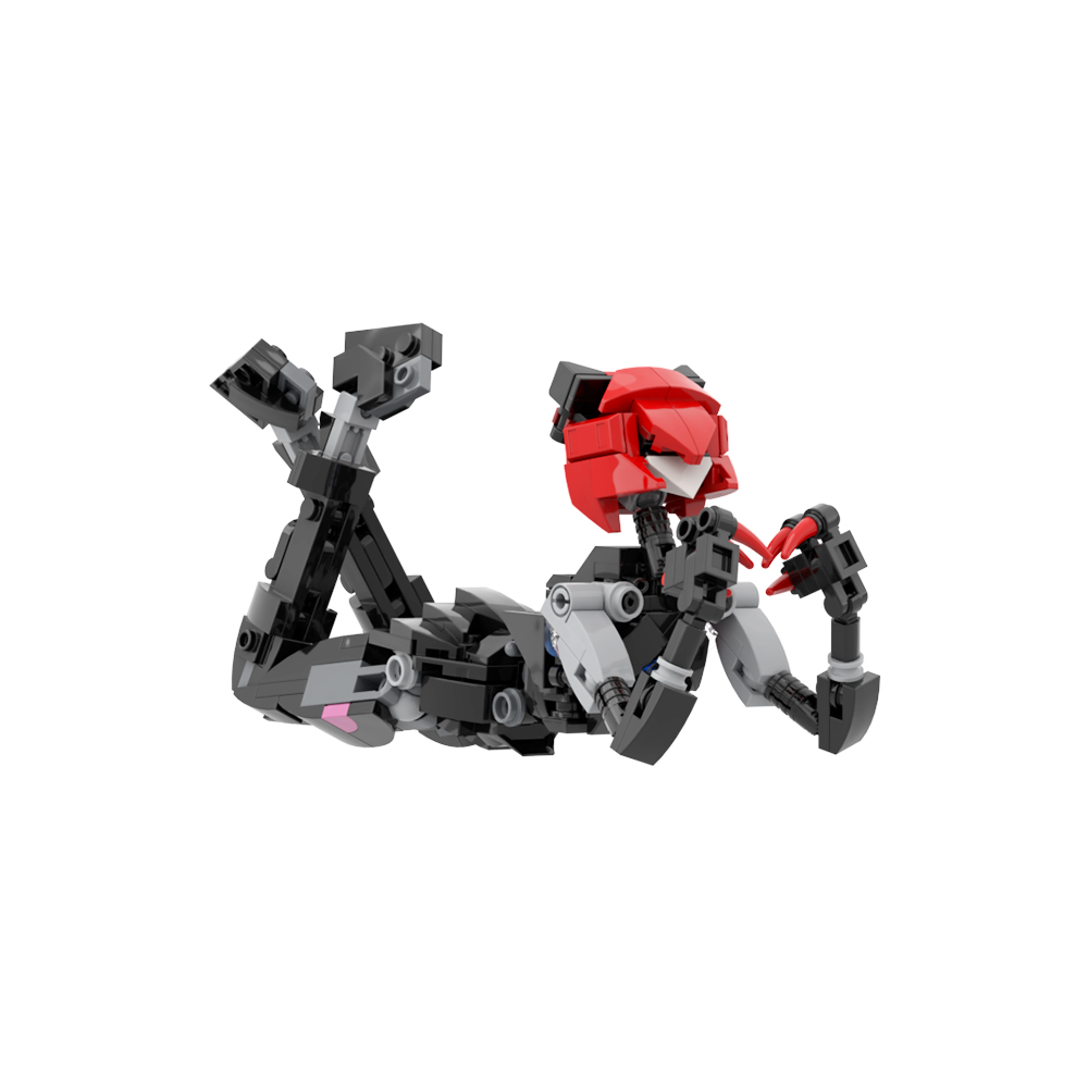 MOC Building Blocks Toy - High - Model Kit Mecha Girl ulasan dan harga