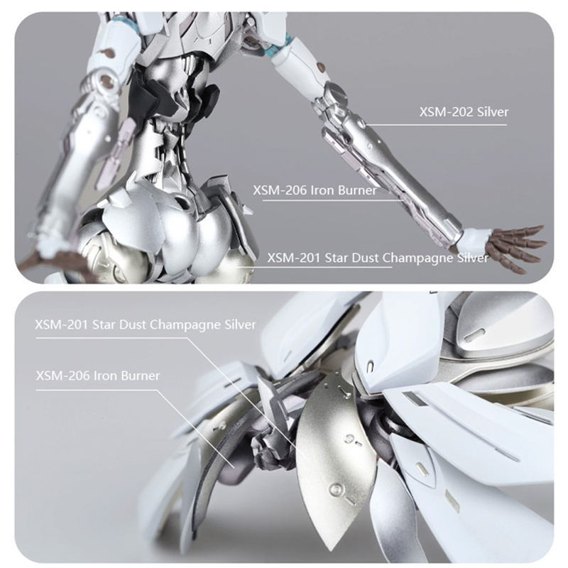 DSPIAE XSM Metallic Water-Base - Model Kit Paint Set ulasan dan harga
