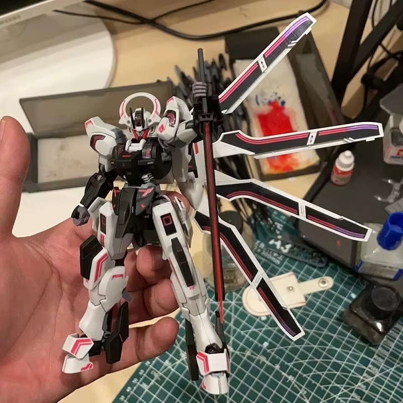 HG 1/144 Schwarzette The Witch - Model Kit Gundam Mg ulasan dan harga