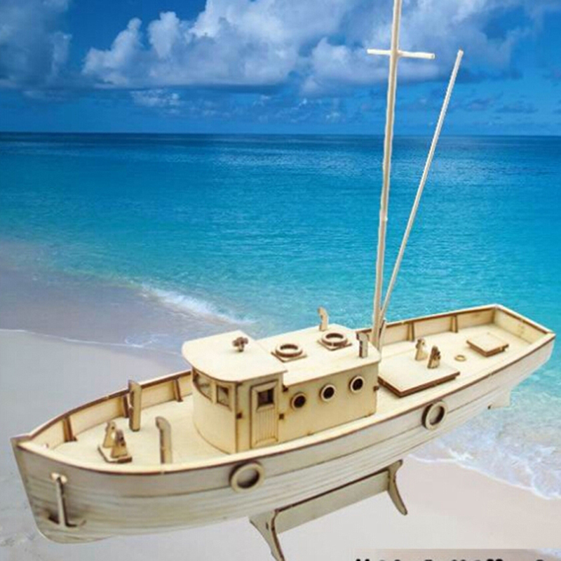 1:30 Ship Assembly Model Woode - Model Kit Yacht ulasan dan harga