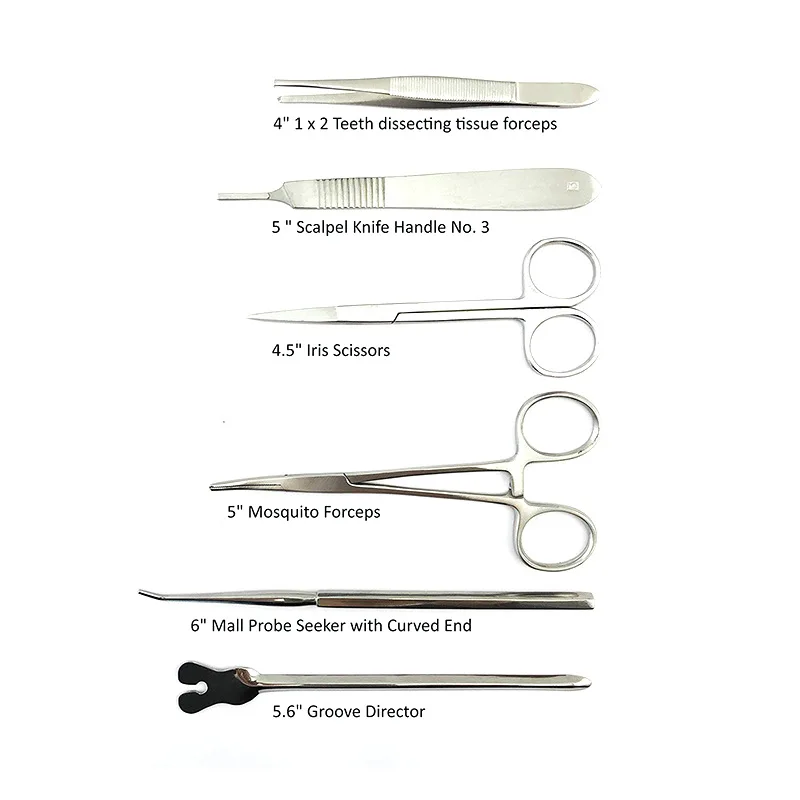 Medical Silicone Suture Kit St - Model Kit Tweezers ulasan dan harga