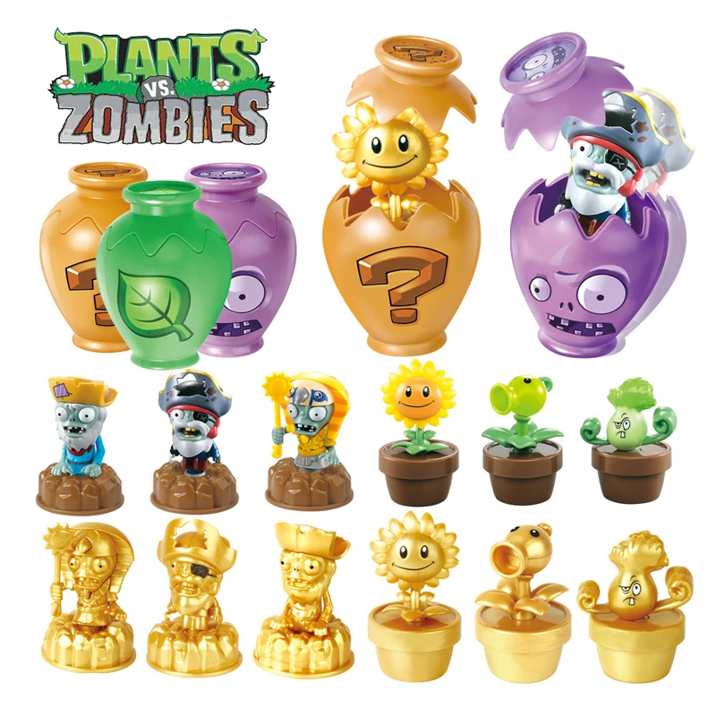 12pcs Plants VS Zombies 2 Croc - Model Kit Zombie ulasan dan harga