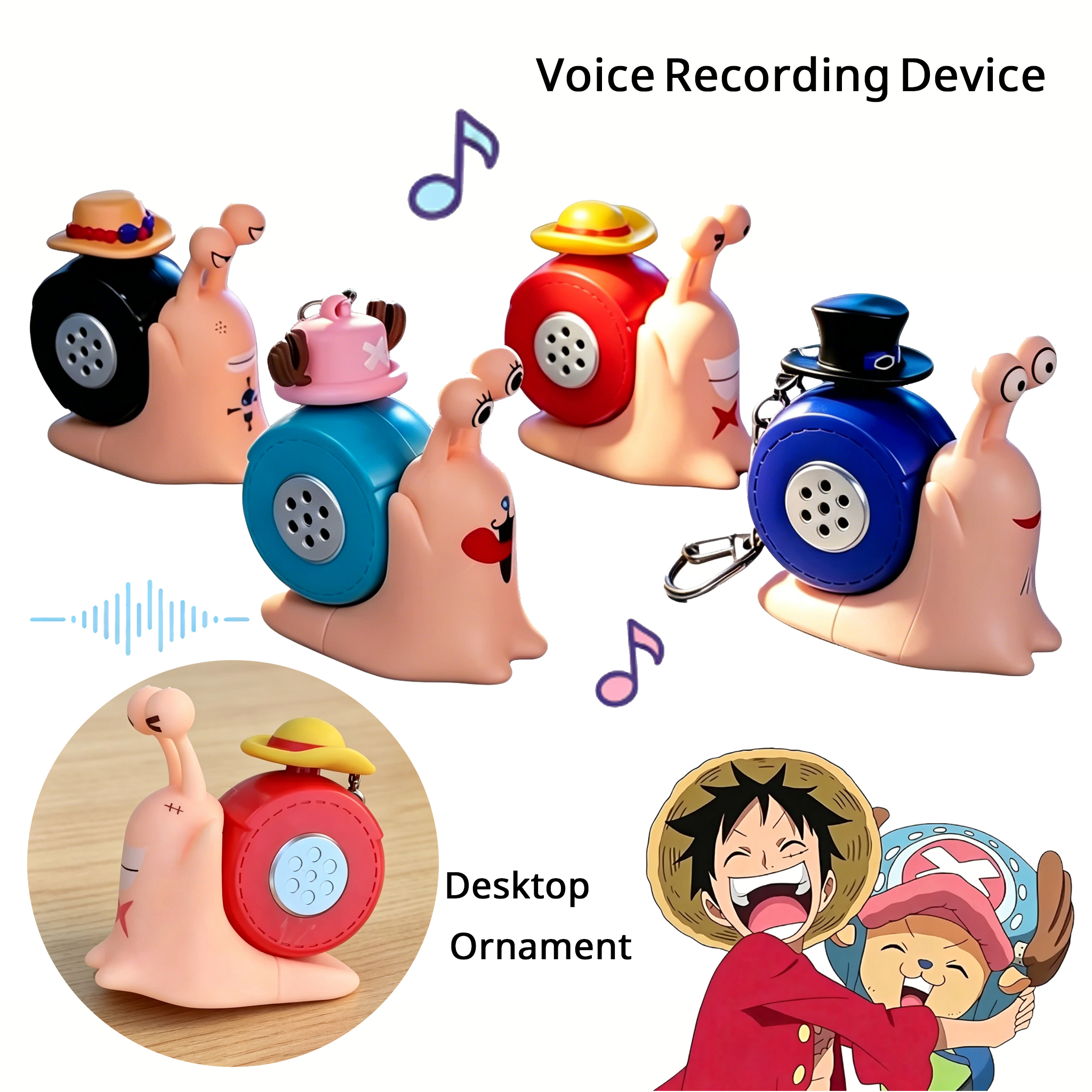 NEW  One Piece Recording Keych - Model Kit Chopper ulasan dan harga